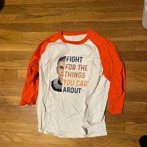 Sport-Tec - size: Small - 3/4 sleeve Ruth Badger Ginsberg T-shirt